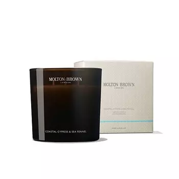 MOLTON BROWN Ароматическая свеча Coastal Cypress & Sea Fennel 600.0