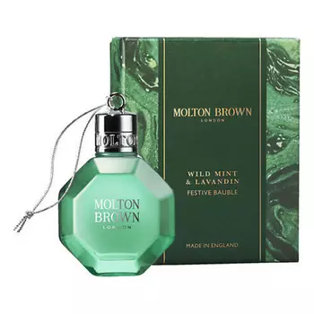 MOLTON BROWN Парфюмированный гель для душа Wild Mint & Lavandin Festive Bauble