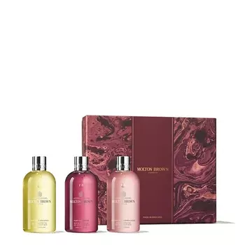 MOLTON BROWN Подарочный набор гелей для душа Floral & Spicy Body Care Gift Set