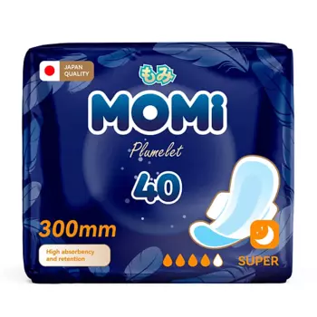 MOMI Прокладки гигиенические супер "Super" 300 мм спайка 40.0