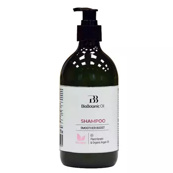 MON PLATIN Шампунь для выпрямленных волос с аргановым маслом и кератином Bio Botanic Oil 500