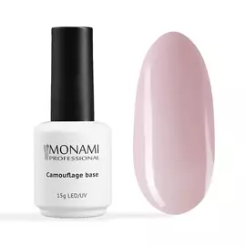 MONAMI PROFESSIONAL База Rubber Base ROSE - Каучуковая камуфлирующая база