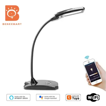 Умная Светодиодная настольная лампа Benexmart Tuya с Wi-Fi и USB-зарядкой