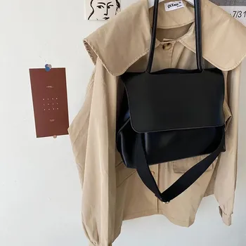 Женская осенне-зимняя новая ретро-сумка-портфель Niche Design Internet Celebrity High-end Commuting Shoulder Bag