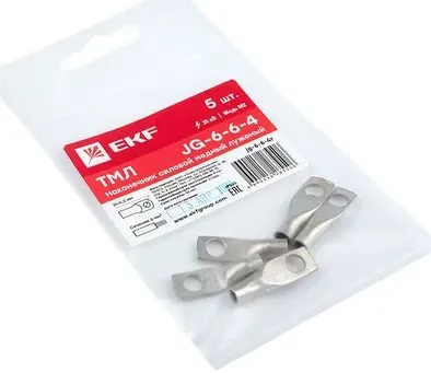 Наконечник EKF jg-6-6-4r JG-6-6-4 (ТМЛ) (5шт)