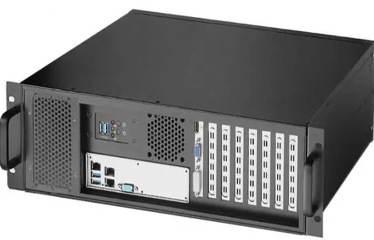 Корпус серверный 3U Procase UM335-B-0 черный, front/rear access, без блока питания, MB 12"x10.5"