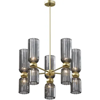 Потолочная люстра на штанге Maytoni Antic MOD302PL-10GR