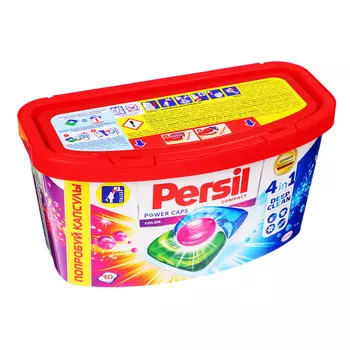 Капсулы для стирки PERSIL Power Color 4 в 1, 10 шт