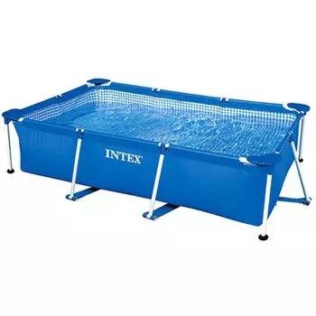 Каркасный бассейн 300x200х75 см INTEX Rectangular Frame 28272