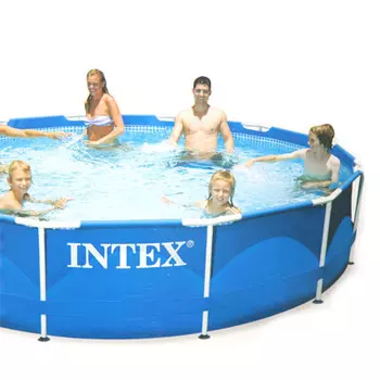 Каркасный бассейн INTEX 28210 Metal Frame 366x76 см