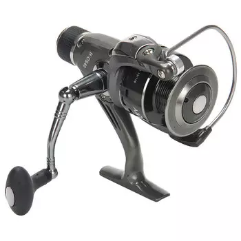 Катушка безынерционная AZOR FISHING H-OS40, задний фрикцион (2 шпули: металл, пластик)