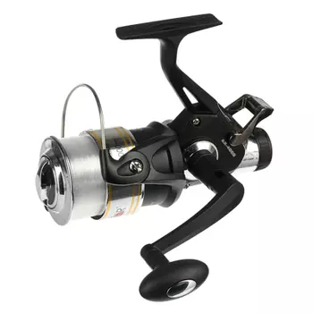 Катушка безынерционная AZOR FISHING KR 4000, байтраннер, c леской 0,35мм