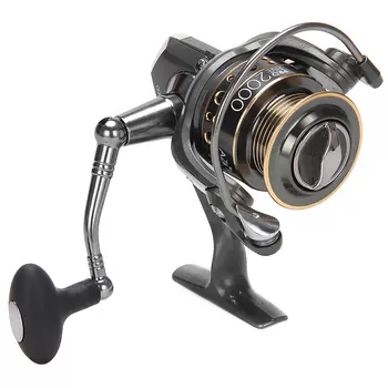 Катушка безынерционная AZOR FISHING ПРО 5, 2000, передний фрикцион, металлическая шпуля