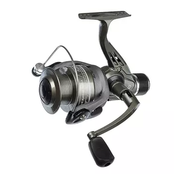 Катушка безынерционная AZOR FISHING SCTR40, 2 подшипника, задний фрикцион, 2 шпули: пластик