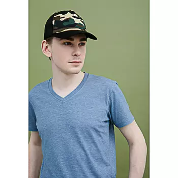 Кепка мужская, 100% полиэстер, р-р 58, 3 цвета, ШЛ20-11