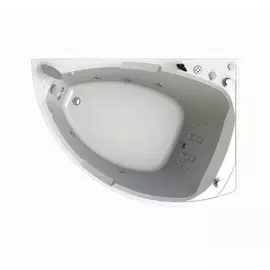 Ванна акриловая Радомир Астория Спортивный Chrome 168х120 см, с г/м, белая, правая
