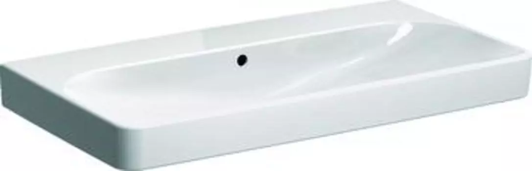Раковина подвесная Geberit Smyle Square 500.250.01.1, белый