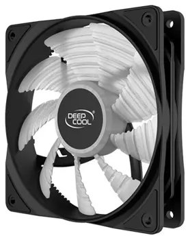 Вентилятор DEEPCOOL RF120R 120x120x25мм (96шт./кор, LED Red подсветка, 1300об/мин) Retail (RF120R)