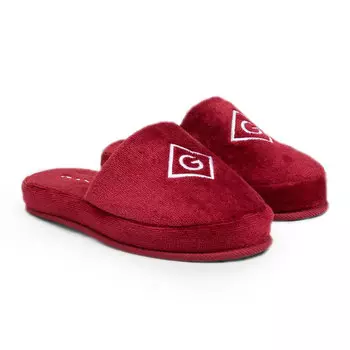 Тапочки домашние Gant Home Premium G размер M, цвет бордо