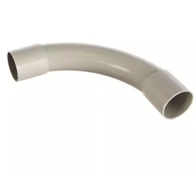 Угол Ecoplast 41140-10 CUG40 90 гр.(единый) для труб D40мм, цвет серый (10шт)