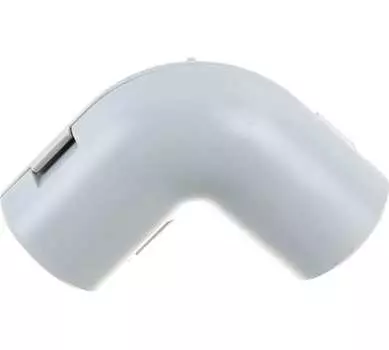 Угол Ecoplast 41216-50 CI16G 90 гр.(2част.) для труб D16мм, цвет серый (50шт)