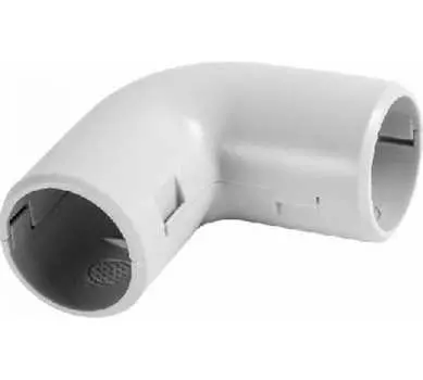 Угол Ecoplast 41220-25 CI20G 90 гр.(2част.) для труб D20мм, цвет серый (25шт)
