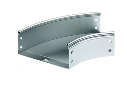 Угол гориз. 45° DKC 36102KZL осн. 150 мм, сталь, цинк-ламель, "S5 Combitech"