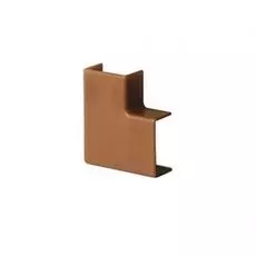 Угол плоский DKC 00407B APM 22x10, коричневый, "In-liner Classic"