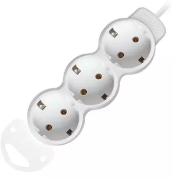 Удлинитель SmartBuy SBE-16-3-10m-Z 3 гнезда 10 метров 16А/3,5кВт с заземлением ПВС 3х1,0 мм (1/20)