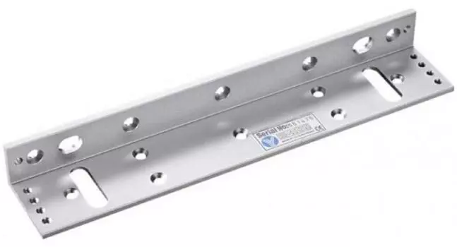 Уголок Yli Electronic MBK-350NL монтажный L-oбразный для тонких дверей (металлических, деревянных и металлопластиковых).