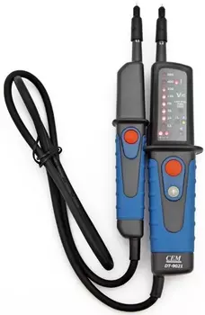 Указатель напряжения CEM DT-9021 CEM 482001 и правильности подключения