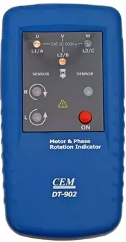 Указатель напряжения CEM DT-902 CEM 480892 чередования фаз и направления вращения электродвигателей