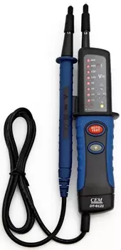 Указатель напряжения CEM DT-9121 CEM 480922 и правильности подключения