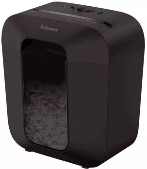 Уничтожитель бумаг Fellowes Powershred LX41 FS-43007 DIN P-4, 4х12мм, 8 лст., 17 лтр., уничт.: скрепки,скобы,карты