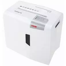 Уничтожитель бумаг HSM Shredstar X5-4.5x30 1043121 DIN P-4 O-1 T-2 E-2 F-1, фрагм.4,5х30мм,6 лов,18 литров, скобы, скрепки/плкарты/CD, white