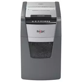 Уничтожитель бумаг Rexel Optimum Auto+ 130M секр.4/P-5, фрагменты 2x15мм/130л/44лтр., скрепки/скобы/плкарты
