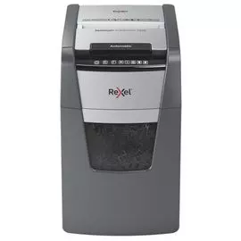 Уничтожитель бумаг Rexel Optimum Auto+ 130X секр.3/P-4, фрагменты 4x28мм/130л/44лтр., скрепки/скобы/плкарты