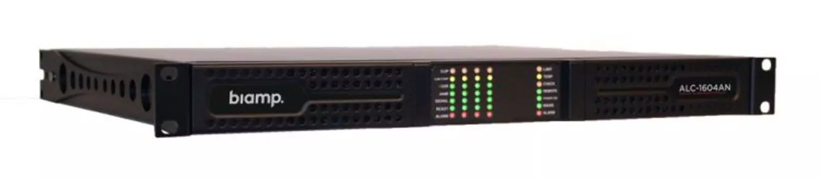 Усилитель BIAMP ALC-1604AN 910.0258.900/911.0258.900 4-канальный (DSP): 4х1250Вт(8 Ом); 4х1400 Вт(4 Ом); 4х1600Вт(2 Ом / 100 В); 1хRJ45 (ArmoniaPlus®