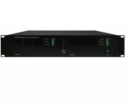 Усилитель BIAMP PA2240BP 912.1451.900/911.1451.900 2-канальный, трансляционный: 2х240Вт (4Ом/100В); 2х120Вт(8Ом). Bridge:480Вт(8Ом/100В). Вх.(Eurobloc