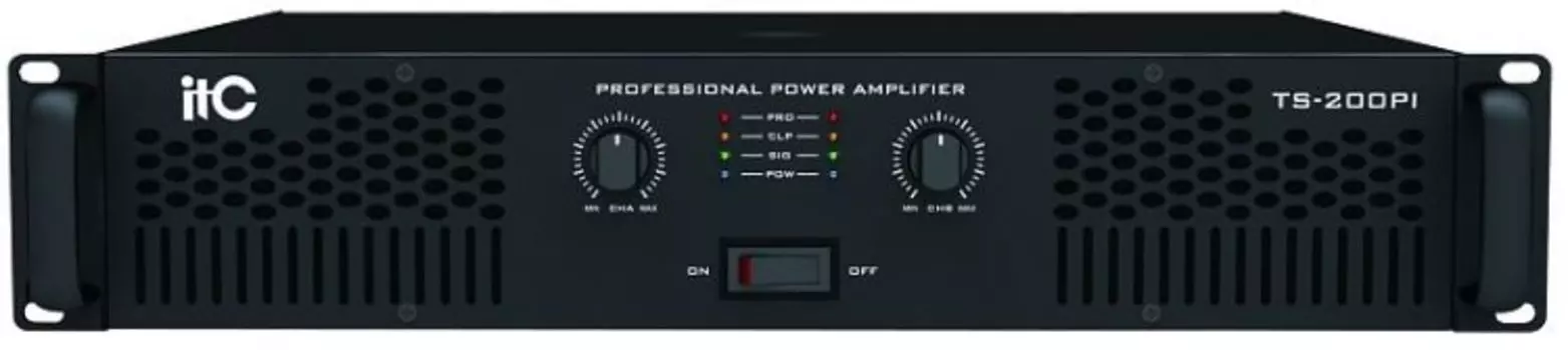 Микрофон ITC TS-700PI профессиональный стерео усилитель, 2х700W@8Ом, шт