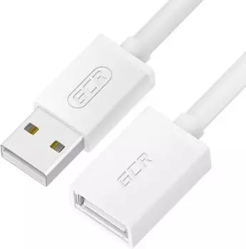 Удлинитель USB 2.0 Greenconnect GCR-55064 1.8m AM/AF, белый