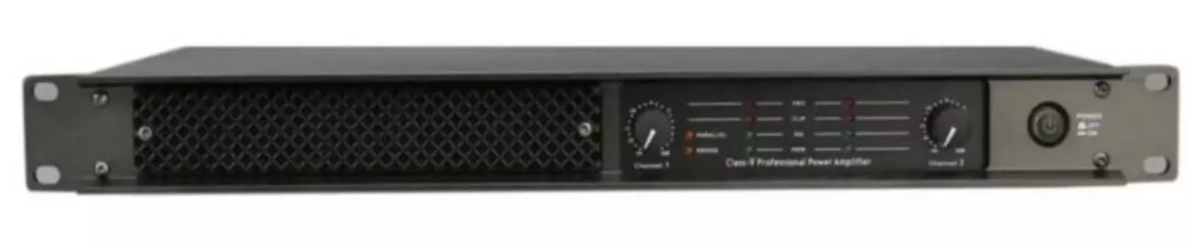 Усилитель мощности Qtex QAA D8 класса TD, 2х800 Вт – 8 Ом, 2х1200 Вт – 4 Ом, 2х1600 Вт – 2 Ом
