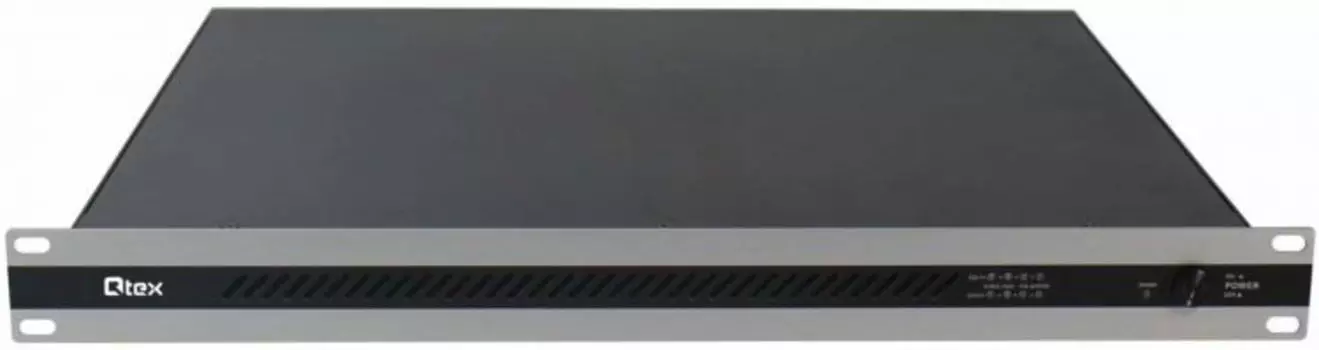 Усилитель мощности Qtex QAA PD2120V2 класса D, 2x120 Вт – 100 В