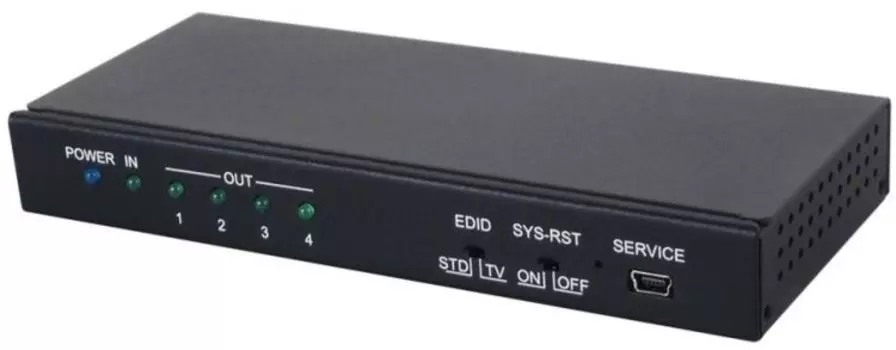 Усилитель-распределитель Cypress CPRO-U4T 1:4 HDMI 2.0 4K с HDCP 1.4
