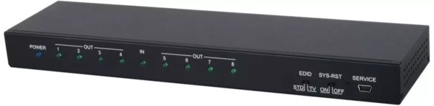 Усилитель-распределитель Cypress CPRO-U8T 1:8 HDMI 4K с HDCP 1.4