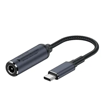 Кабель питания Type-C - DC5.5x2.1 мм USB C - 5.5x2.5 мм 2.5x0.7 мм 3.0x1.1 мм 3.5x1.35 мм 4.0x1.35 мм 4.0x1.7 мм 4.8x1.7 мм 100 Вт 35135