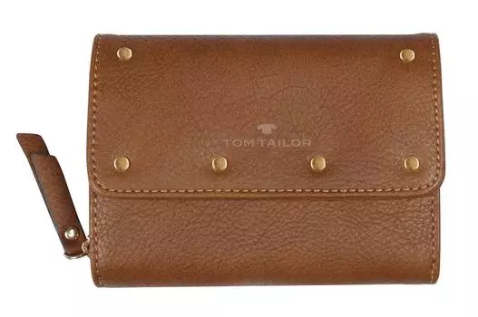 Женский кошелек Tom Tailor Bags, коньячный