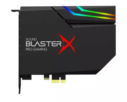 Звуковая карта Creative PCI-E BlasterX AE-5 Plus (BlasterX Acoustic Engine) 5.1 Ret