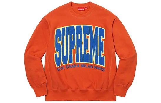 Осень/Зима 21 Толстовка унисекс Supreme, серый