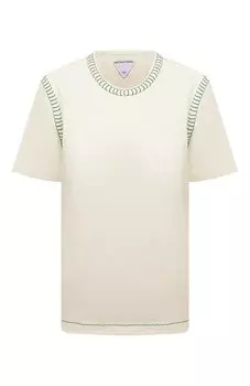 Хлопковая футболка Bottega Veneta
